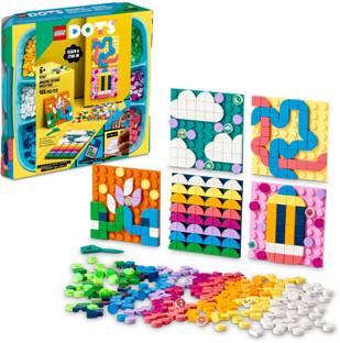 LEGO DOTS Adhesive Patches Mega Pack 41957 Arts and Crafts 5-in-1 Mosaic Making Build