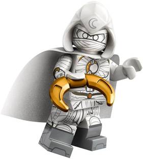 LEGO Marvel Series 2 Minifigure: Moon Knight Minifigure Calendar Man Capes - Superher