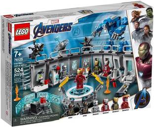 LEGO Marvel Avengers Iron Man Hall of Armor 76125 Building Kit, Tony Stark Iron Man S
