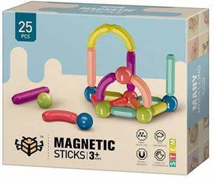 JAI TOYS Magnetic Building Stick Blocks For Toddlers and Kids
