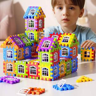 ARIZON Happy House Puzzle Blocks – Educational Learning Toy & Ideal Gift for Kids