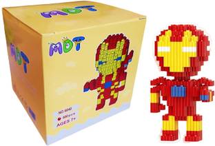 Birthday Popper Building Magic Blocks |Iron Mana| Micro Nano Figures| DIY Minifigure Brick