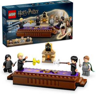 LEGO Harry Potter Hogwarts Castle: Dueling Club,Wizard Toy for Kids76441 (158 Blocks)