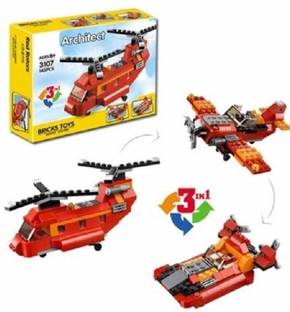 WudCraft Decool DIY Self Learning Brick Blocks Toy for Kids with 145 Pcs