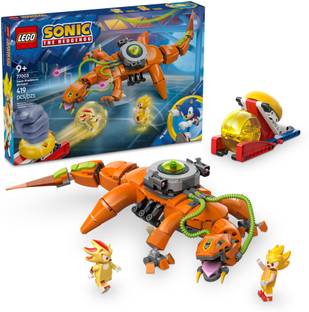 LEGO Sonic The Hedgehog Super Shadow vs. Biolizard, Gamer Gift for Boys and Girls, Fu
