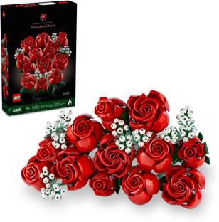 LEGO Icons Botanical Collection - Bouquet of Roses Building Set 10328 ( 822 Pieces)