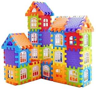 PopPlop My Happy House 52 Pcs Toy Building Blocks For Kids/Toddlers/Toys For Kids