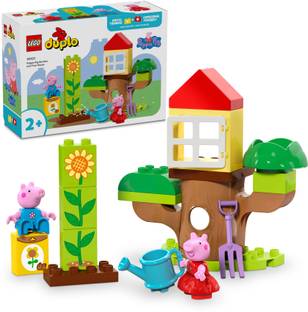 LEGO DUPLO Peppa Pig Garden and Tree House Toy 10431 ( 20 Pieces)