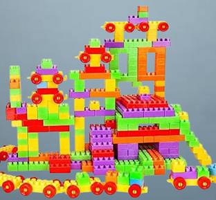 YAMUNA ENTERPRISE Building Brick Blocks for Kids Educational and Learning Puzzle Games_Y125