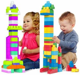 ARIZON DIY Mega Jumbo Building Blocks for Learning and Eduacational For kids 83+ pcs