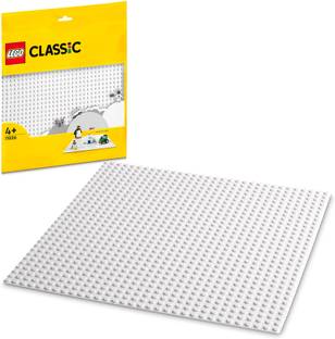LEGO Classic White Baseplate 11026 Building Kit for Kids (1 Blocks)