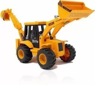 T N M 2 in 1 JCB Bulldozer Construction Vehicle Kids Toy(Multicolor, Pack of 1)
