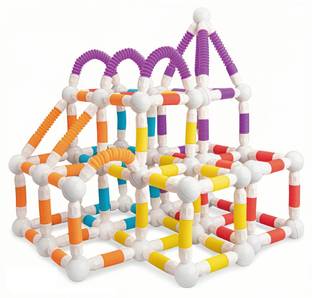 Learn With Fun Flexible Educational Magnetetic Construction Block Toys for Kids 42 Pcs