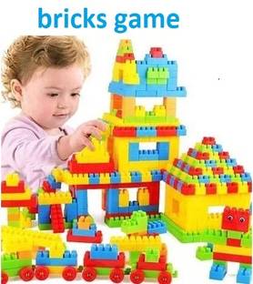 HENGLOBE Blocks for Kids 100PCS Building Brick & Block Game Puzzles Set for Kids