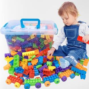 Kidsbuddy Educational DIY Building Blocks Made From Non Toxic Plastic BB26.144 DIY 50Pcs