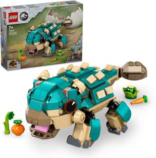 LEGO Jurassic World Baby Bumpy: Ankylosaurus Toy 76962 ( 358 Pieces)
