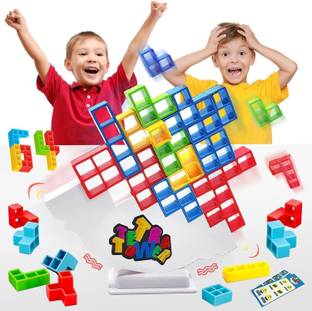 DevDarsh Creative Tetra Tower Game for Kids: Best Balancing Fun