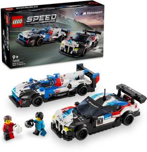 LEGO Speed Champions BMW M4 GT3 & BMW M Hybrid V8 Race Cars 76922 (676 Pieces)