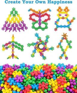 DevDarsh StarLink blocks Interlocking toys for Ultimate Kids' Learning (50+pcs)