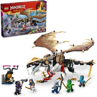 LEGO NINJAGO Egalt the Master Dragon Hero Toy 71809 (532 Pieces)