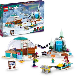LEGO Friends Igloo Holiday Adventure 41760 Building Toy Set (491 Pieces)