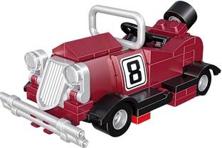 RVM Toys 99 Pcs Vintage Car Building Blocks Bricks Educational Learning Construction Toys