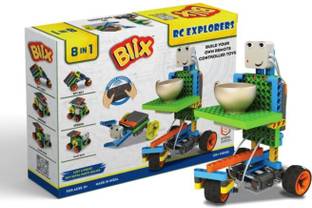 blix 8-In-1 DIY RC EXPLORERS – Build Your Own Remote Controlled Toys