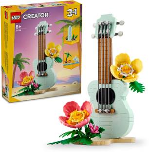 LEGO Creator 3-in-1 Tropical Ukulele Toy Set 31156 (387 Pieces)