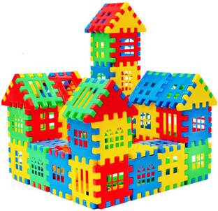 ARIZON Happy House Kids Building Blocks – Learning & Educational Puzzle Gift Toy