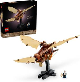LEGO Icons Leonardo da Vincis Flying Machine Desk Decor Set for Adults 10363
