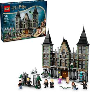 LEGO Harry Potter Malfoy Manor, Wizard Toy Building Set 76453 (1601 Blocks)
