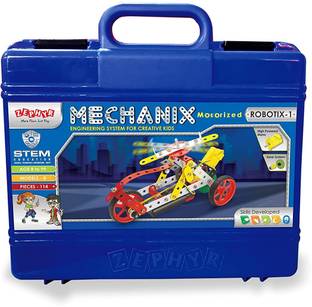 ZEPHYR Mechanix Robotix - 1 Smart Bag, Construction Toy,