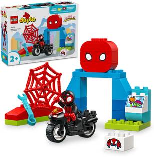 LEGO DUPLO Marvel Spins Motorcycle Adventure Set 10424 ( 24 Blocks)