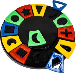 VrajVilla Smart Activity Fun and Learning Geometrics Plastic Circle Shape Jigsaw Puzzle