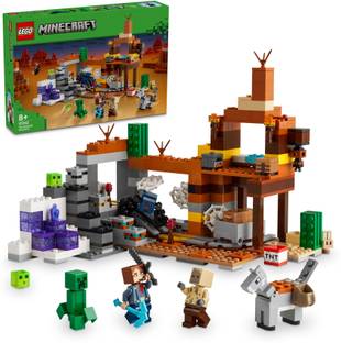 LEGO Minecraft The Badlands Mineshaft Video-Game Toy 21263 ( 538 Blocks)