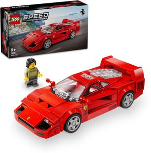 LEGO Speed Champions Ferrari F40 Supercar Vehicle Toy 76934 (318 Pieces)