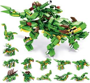 radhey preet Dinosaur Era or Mega Structure Construct Block Set RP191