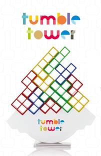Goyal's Tetra Tower Game 16 Pcs Stack Tower, Swing, High Child Balance Building Blocks