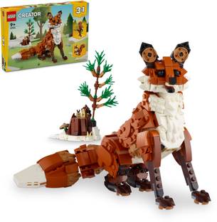 LEGO Creator Forest Animals: Red Fox 3in1 Toy 31154 ( 667 Pieces)