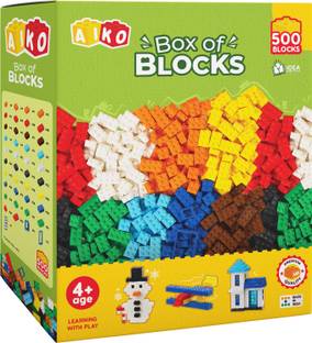 radhey preet Aiko 500pcs Loose Blocks Set For Making Any Model | RP1057