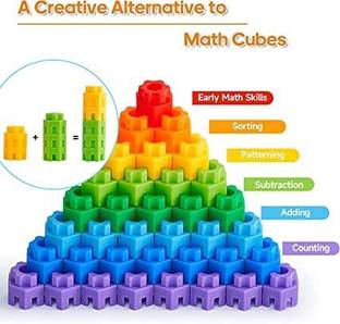 shreenik 120+ pics Hexagonal Interlocking Building Blocks Brain Games for Kids