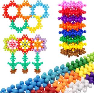 DevDarsh Greatest star Shape Interlocking Building Block Toy Creativity for Kids (50pcs)
