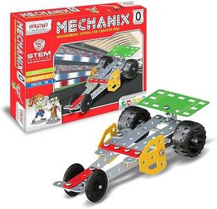 MECHANIX DIY STEM Toy, Building Construction Set for Boys and Girls Age 5+yrs