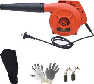 Hillgrove HGCM1259M2 800W-18000RPM Electric Air Blower and Dust Cleaner with Safety Gloves Forward Curved Air Blower