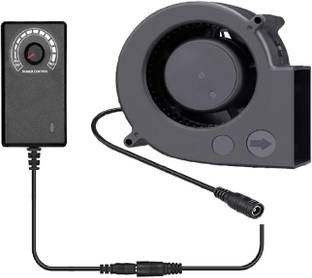 Enormity 12V Blower Fan with High Airflow, Variable Speed Controller 110V/220V AC Plug Forward Curved Air Blower
