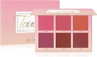 मैरी हुडा IMagic Makeup Blush Red disk 6 Colors Cheek Touch Blusher Palette High Quality
