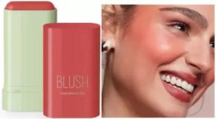 AFARAXIA Blusher Moisturizer Stick Multi-Use Long Lasting Cream Blusher Stick Pechy pink