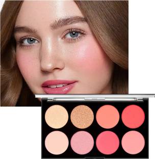 BLUST&FAMME Blusher highlighter combo palette face makeup palette 1p