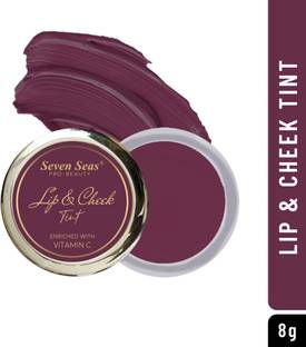Seven Seas Lips & Cheek Tint With Enriched With Vitamin C Tint With Brush