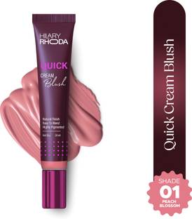 Hilary Rhoda Quick Blush | Highly Pigmented & Dewy Finish | Weightless & Easy to Apply